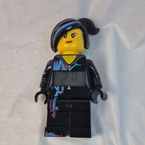 The LEGO Movie Wyldstyle Digital Alarm Clock  -Used - Works